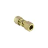 Kit 5 Conexão Emenda Tubo Nylon Mbb Tubo 3/8 Npt X 3/8 Npt