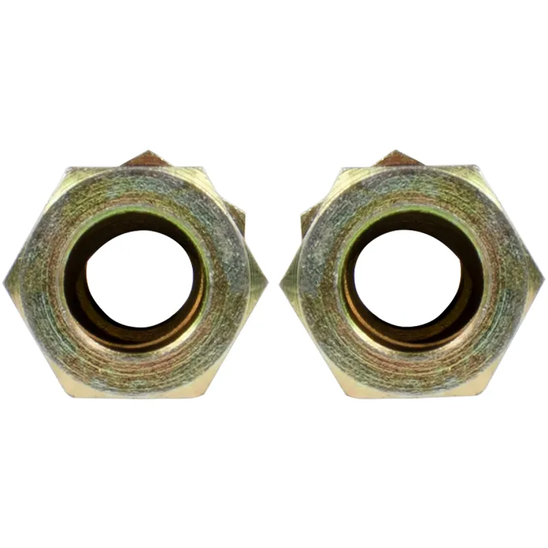 Kit 5 Conexão Emenda Tubo Nylon Mbb Tubo 3/8 Npt X 3/8 Npt