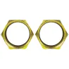 Kit 5 Conexão Emenda Tubo Nylon Mbb Femea 22 X 1,5 Mm X 22 X 1,5 Mm
