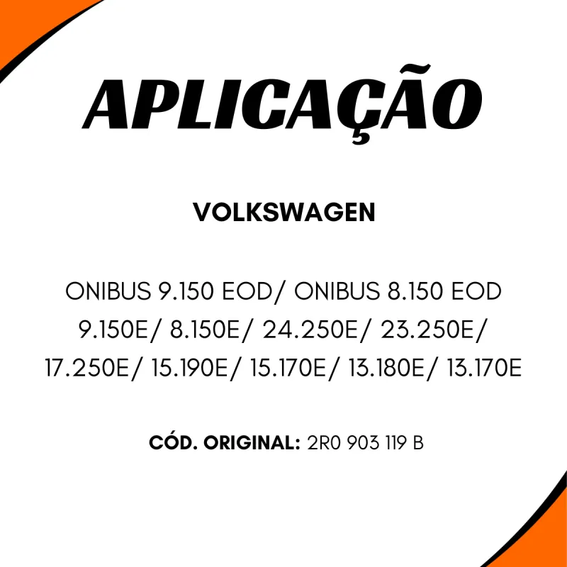 Polia Tensor Correia Inf. Iveco 504065877 Vw 8.150e/ 9.150e/ 13.170e/