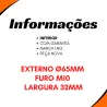 Polia Tensor Correia Inf. Iveco 504065877 Vw 8.150e/ 9.150e/ 13.170e/