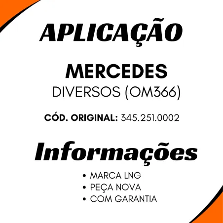 Cárter Embreagem Mercedes 366