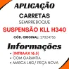 Mola Pneumática Semirreboque Com Suspensao Kll H340