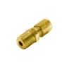 Kit 5 Conectores Tubo Nylon Mbb Diversas Macho 6 Mm X 1,5 Mm X 1/4