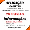 Catraca Freio 28 Est. Trucks/ Carretas