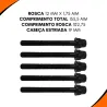 Kit 5 Parafusos Cabecote Mbb 364/ 364a/ 364la/ 366/ 366a/ 366la