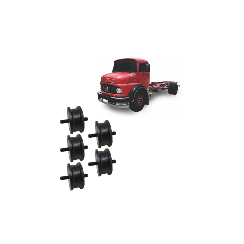 Kit 5 Coxim Radiador Mercedes 1113/ 2213