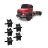 Kit 5 Coxim Radiador Mercedes 1113/ 2213