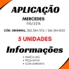 Kit 5 Coxim Radiador Mercedes 1113/ 2213