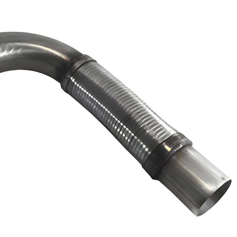 Cano Saída Motor Mbb Atego 2426/ 2429 Euro 5 C/Tubo Flexivel Inox