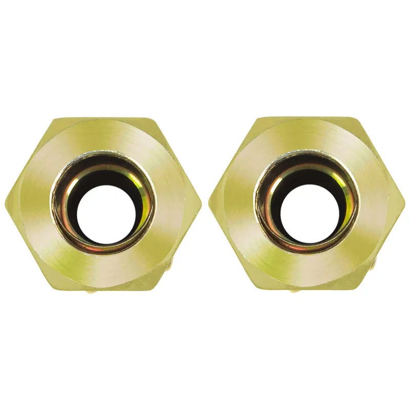 Kit 5 Conexão Emenda Tubo Nylon Mbb Tubo 12 Mm X 12 Mm (Completa)