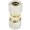Kit 5 Conexão Emenda Tubo Nylon Mbb Tubo 12 Mm X 12 Mm (Completa)