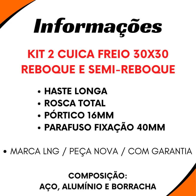 Cuica Freio Spring Brake Vw 24.220/ 24.250/ 26.220/ 26.260/ 26.300/