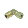 Kit 5 Cotovelos Emenda Tubo Nylon Mbb Macho 1/4 Npt X 1/4 Npt