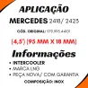 Kit 5 Abraçadeiras Mang. Interc. Mbb 2423 2418