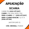 Tubo Flex. Escap. Scania Série4 05a07 Highline 08a11 1734040