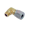 Kit 5 Cotovelos Emenda Tubo Nylon Mbb Macho 6 Mm X 1/4 Npt
