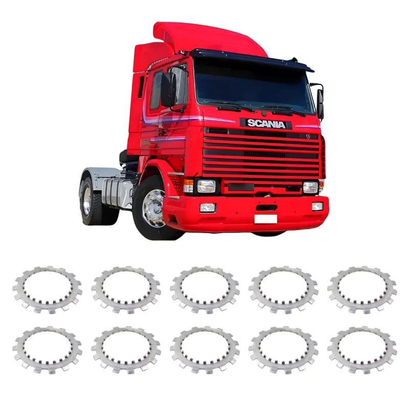 Kit 10 Travas Aranha Cardan Scania Todos 184055
