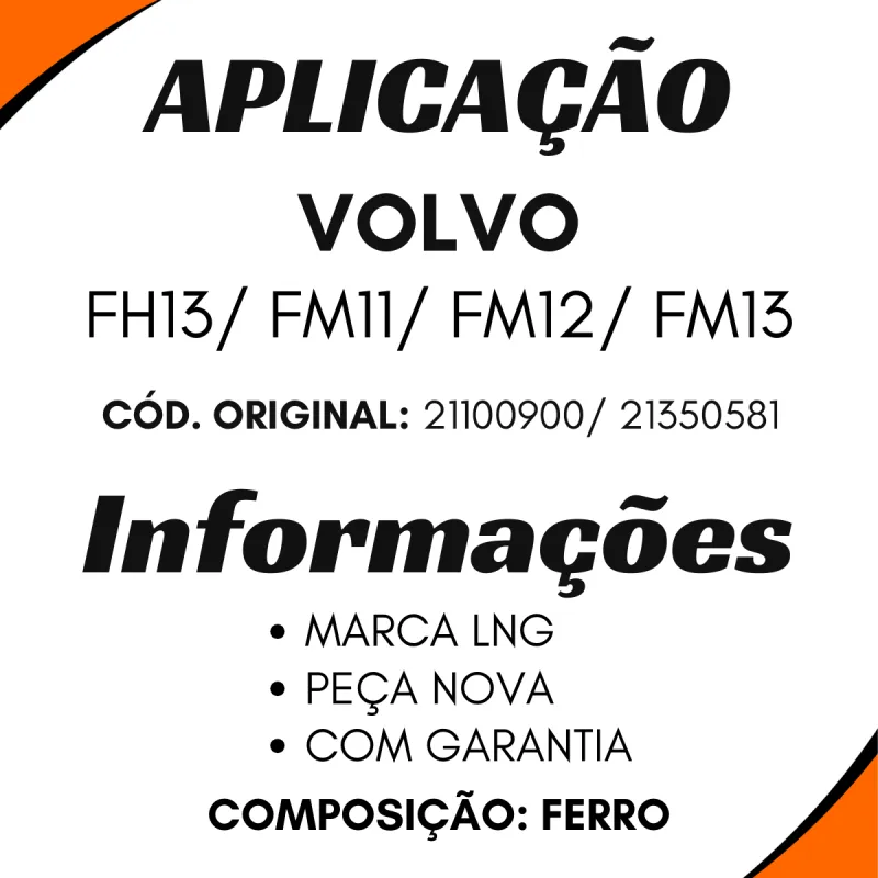 Limitador Porta Volvo Fh13/ Fm12/ Fm13/ Fm11
