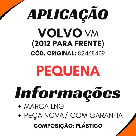 Grade Frontal Peq. Volvo Vm (2012..)