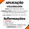 Paralama Traseiro Vw 18.310/ 19.320e/ 19.370e/ 25.370/ 25.320