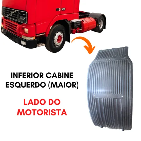Paralama Cabine Inf. Esq. Fh12 94 A 2003