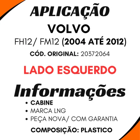Paralama Cabine Esq. Fh12/ Fm12