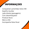 Vidro Espelho Volvo Vm Dir. (Espelho Auxiliar)