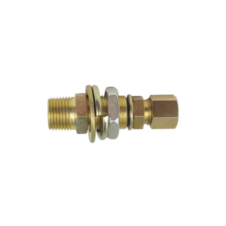 Kit 5 Conexão Anteparo Mbb Diversas Macho 1/2 Npt X 1/2 Npt