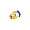 Kit 5 Conectores Macho Mbb Diversas Rápido 12 Mm X 1/4 Bspt