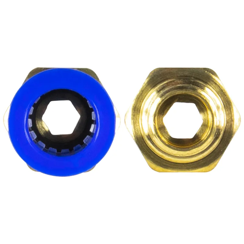 Kit 5 Conectores Macho Mbb Diversas Rápido 12 Mm X 1/4 Bspt