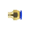 Kit 5 Conectores Macho Mbb Diversas Rápido 12 Mm X 1/4 Bspt