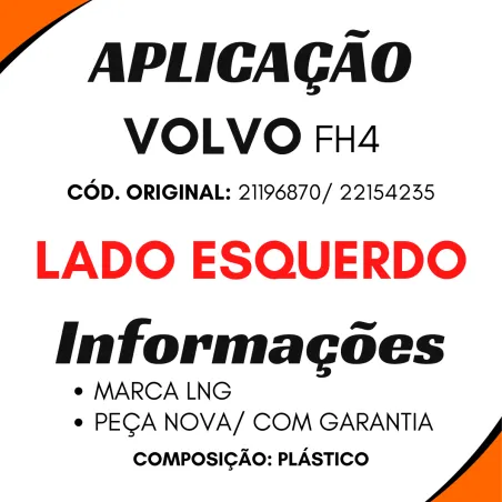 Interruptor Vidro Esq. Volvo Fh 4 (22154286)