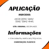 Tampa Purificador Ar Mbb Axor 2035/ 2640/ 3340/ 3344/ 4144 Plastico