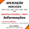 Kit 5 Manoplas Alavanca Câmbio Mbb Hpn 1218/ 1315/ 1318/ 1418/ 1319/