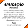 Catraca Freio Manual Tras. Esq. (26 Estrias) (Chave 19 Mm) Mbb