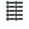 Kit 10 Parafusos Coroa C/ Recart Mb 1313/ 2013 14 X 45 Moderno Aço