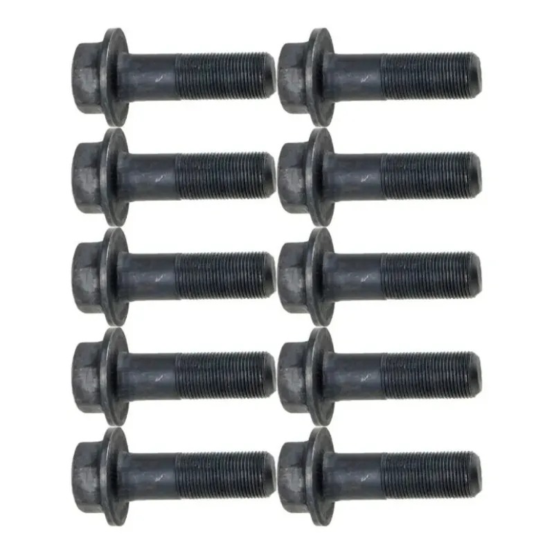 Kit 10 Parafusos Coroa C/ Recart Mb 1313/ 2013 14 X 45 Moderno Aço