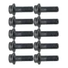 Kit 10 Parafusos Coroa C/ Recart Mb 1313/ 2013 14 X 45 Moderno Aço