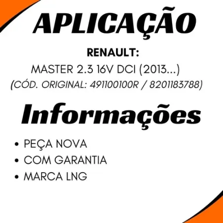 TGF - Bomba Hidráulica Renault Master 2013 2014 2015