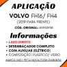 Espelho C/Desemb. Dir. Volvo Fh16/ Fh4 (2016/...)