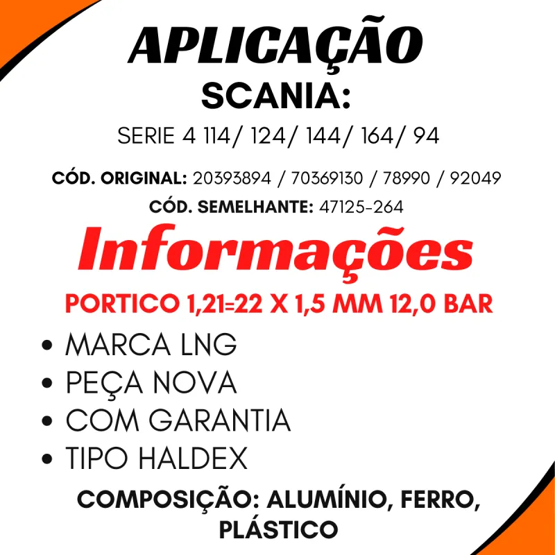 Válvula Apu Série 4- P94- 114- 124- 144- 164