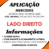 Estribo Cabine Dir. Actros 2631/ 2660 (Cabine Baixa)