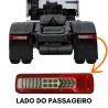 Lanterna Tras. Led Dir Volvo Fh4 2015...(Com Alarme)