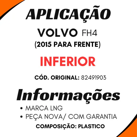 Grade Frontal Volvo Fh4