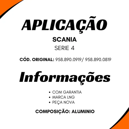 Calota Graxa Série 4 Aluminio