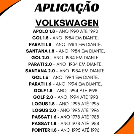 Bomba D Água Motor Ap 1.6 1.8 2.0 Apolo Gol Golf Logus