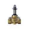 Válvula Solenóide 2 Vias 1/2 Nf Gas / Água / Ar / Óleo 220v