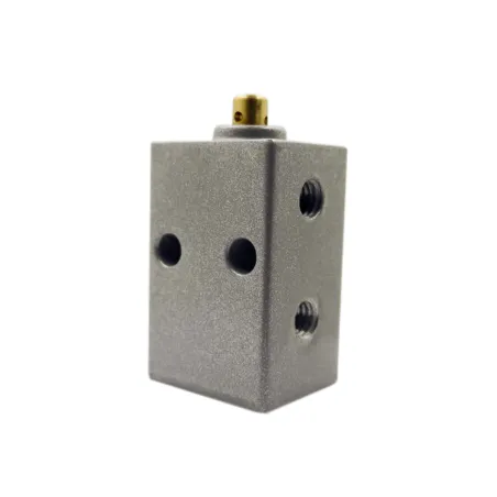Válvula Mini 3/2 Vias Rosca M5 Acionamento Pino Mola