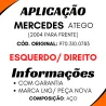 Fecho Trava Cabine Esquerdo/ Direito Atego 2004 Para Frente
